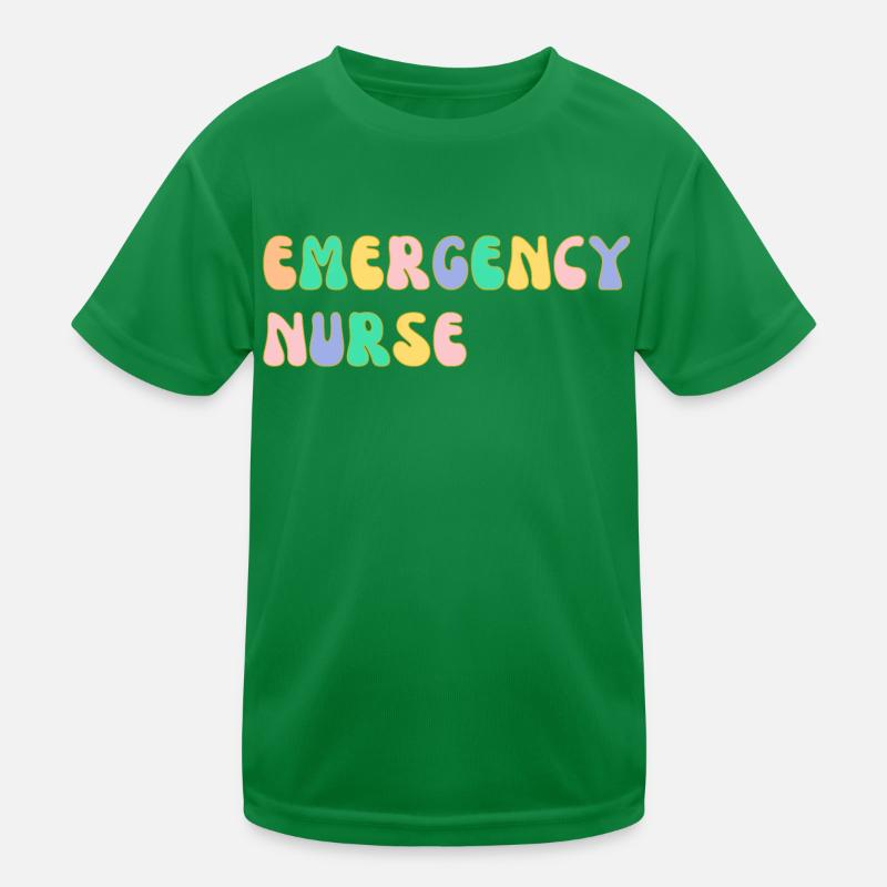 Emergency Nurse Kids Functional T-Shirt