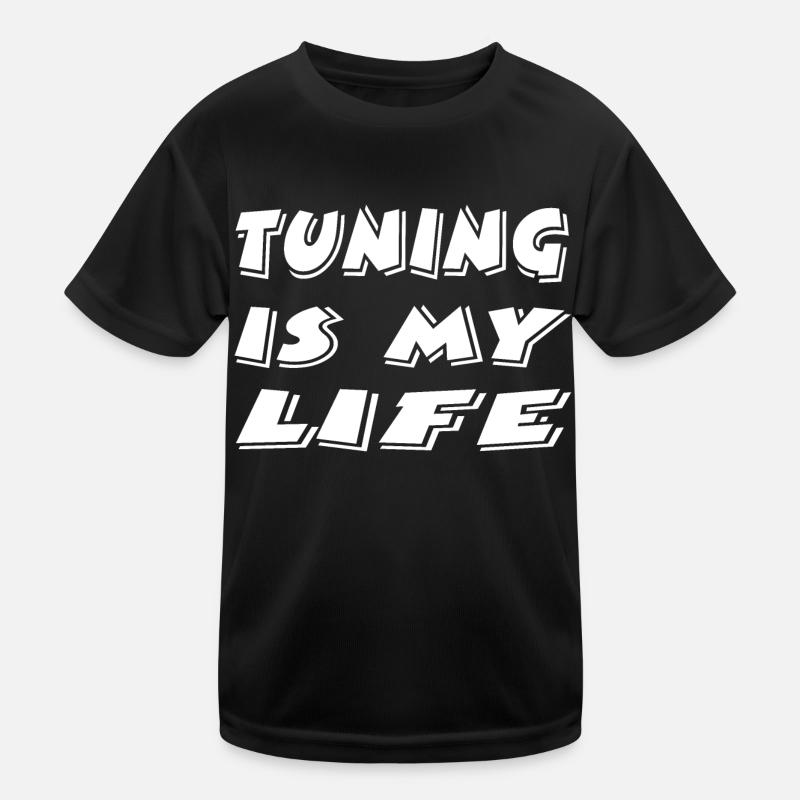 Tuning Kinder Funktions-T-Shirt