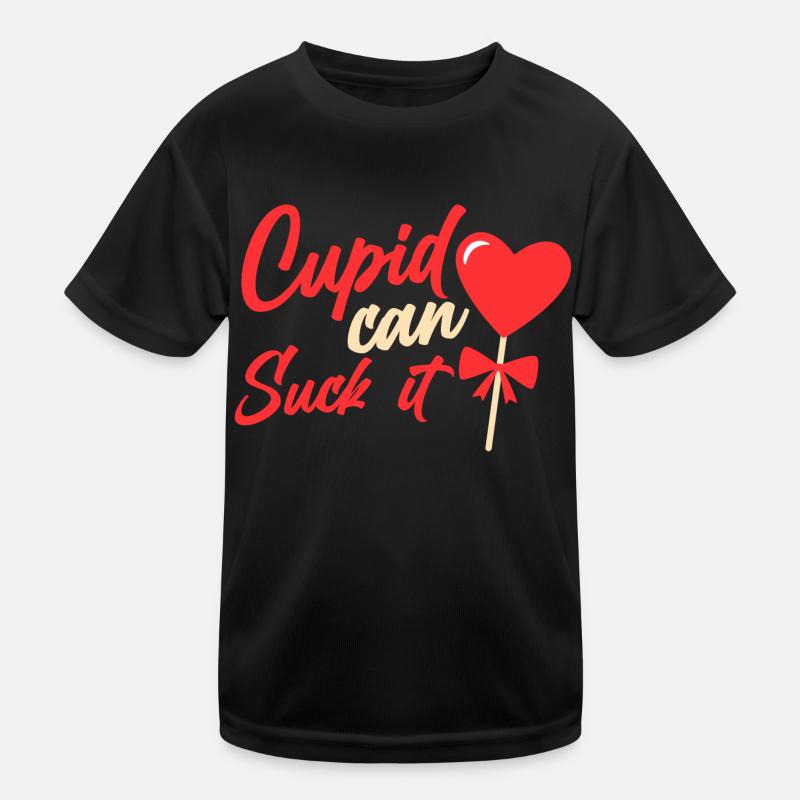Cupid Can Suck It 4 Kinder Funktions-T-Shirt