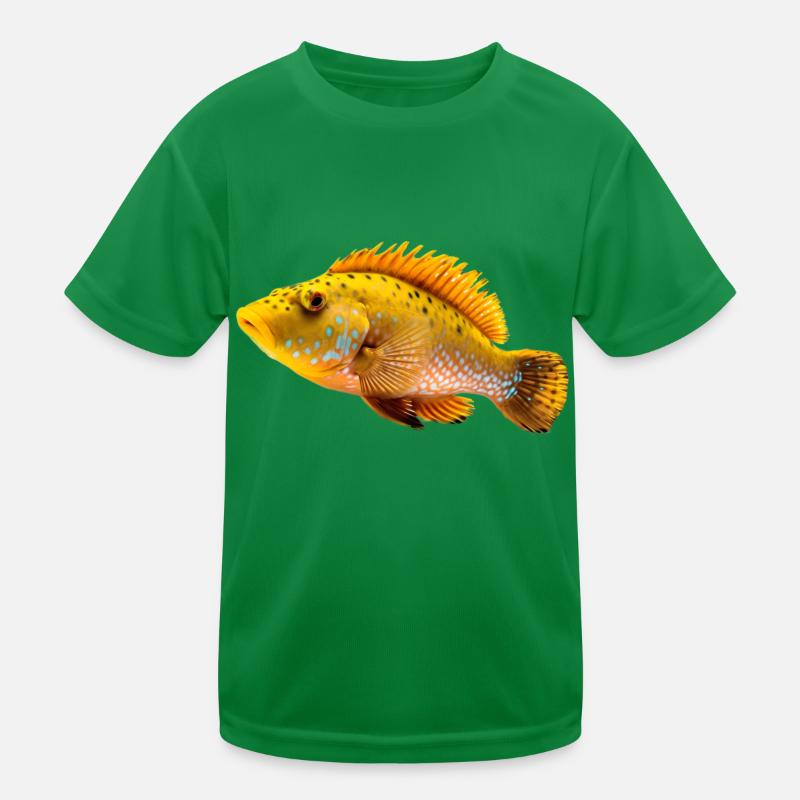 The leopard coral fish has poisonous spines Kids Functional T-Shirt