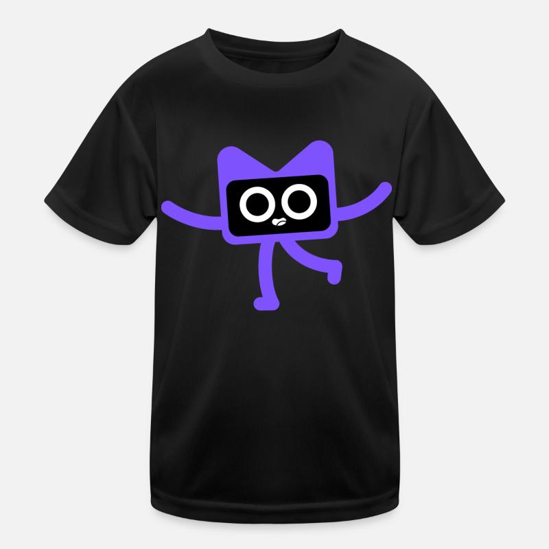 Kodee kotlin - Kinder Funktions-T-Shirt - Schwarz