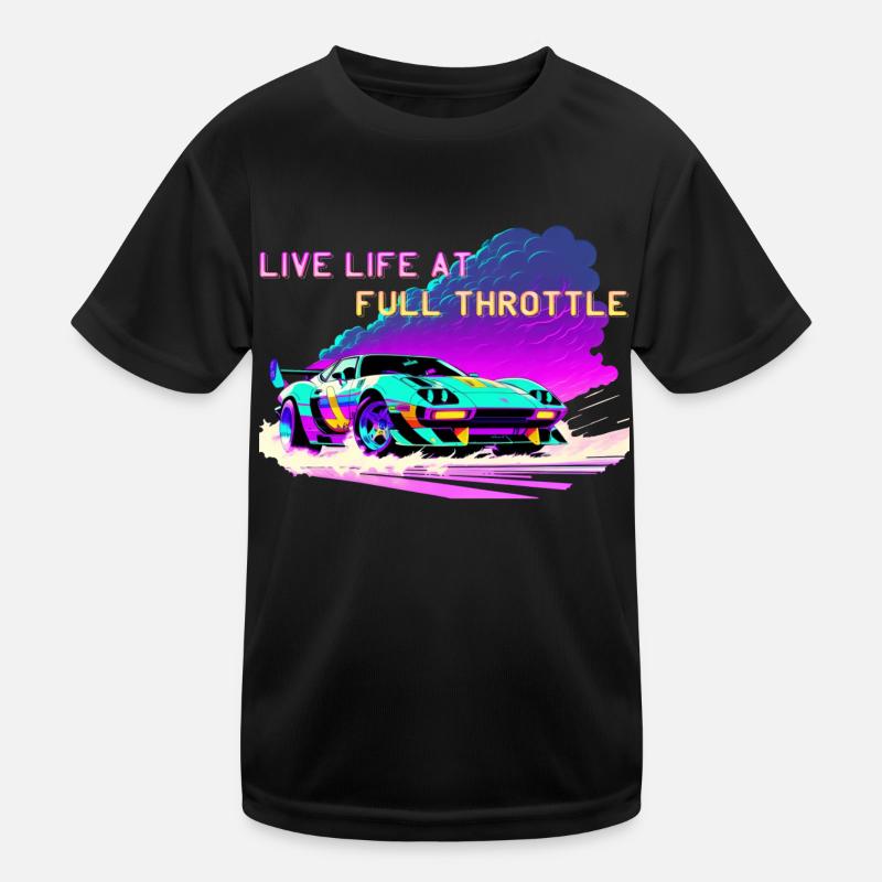 Full throttle Kids Functional T-Shirt