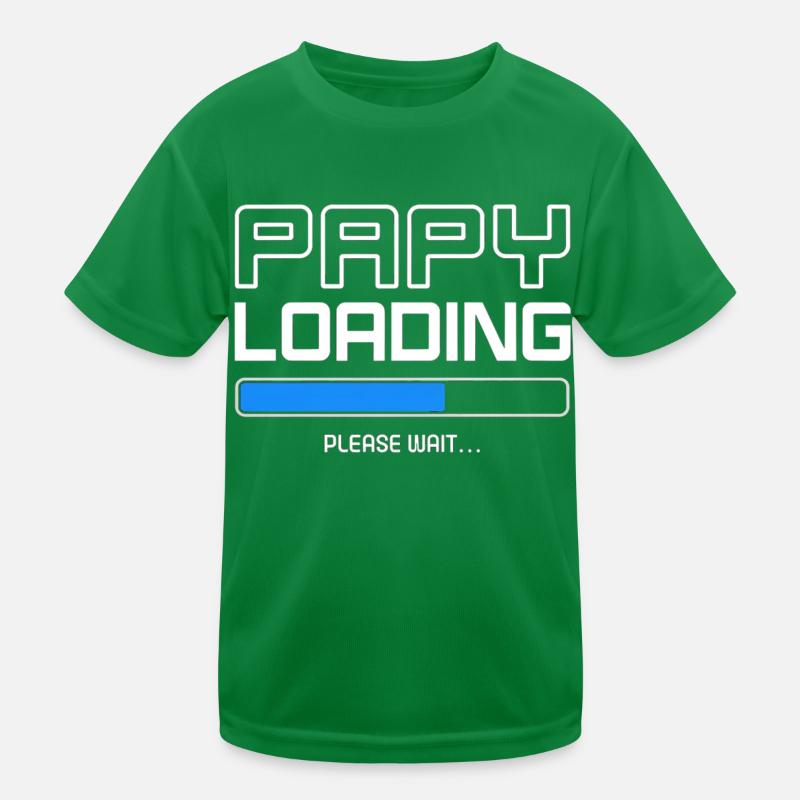 papy-loading T-shirt sport Enfant