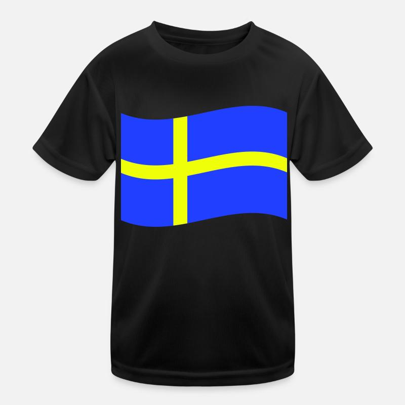 Sweden Kids Functional T-Shirt
