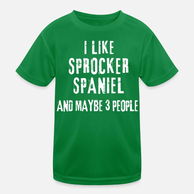 Sprocker Spaniel Kids Functional T-Shirt