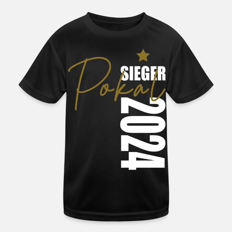 Pokalsieger 2024 Kinder Funktions-T-Shirt