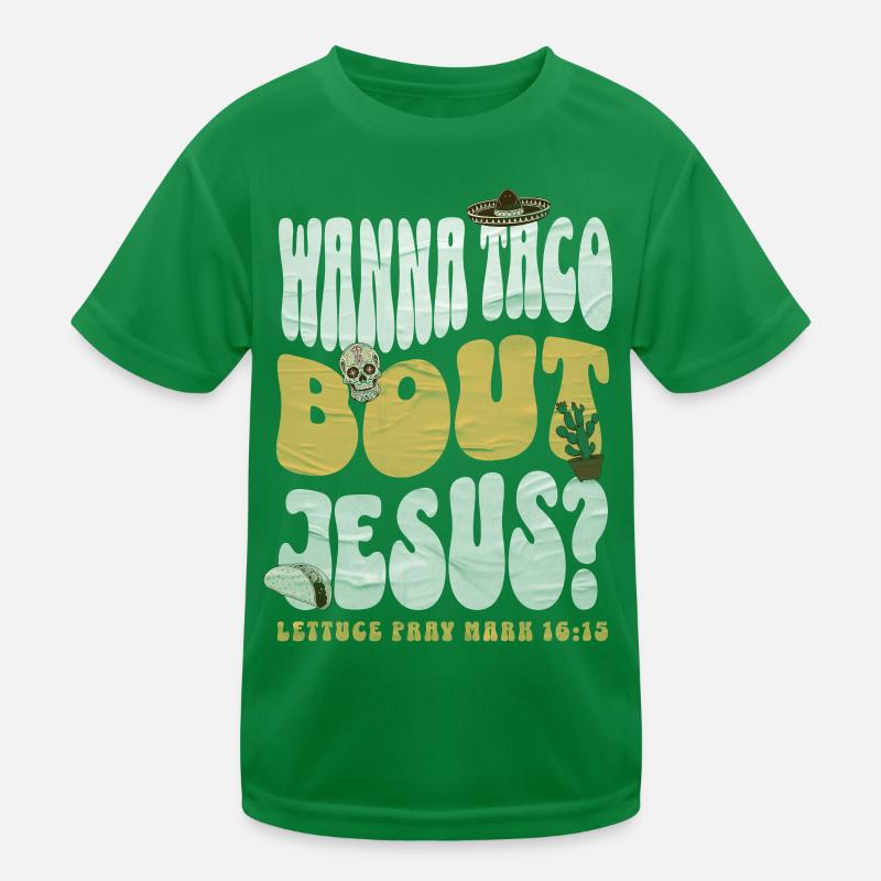 Taco Kinder Funktions-T-Shirt