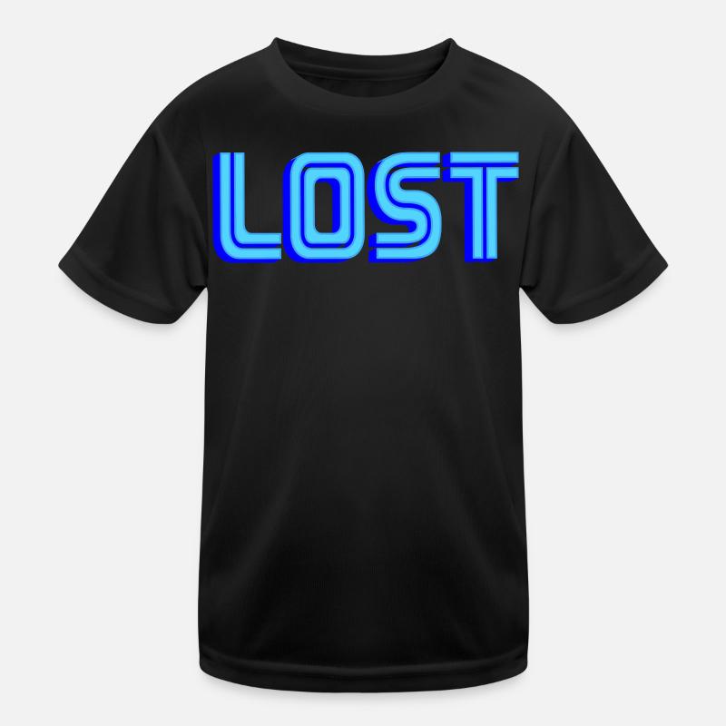 LOST | Farben änderbar Kinder Funktions-T-Shirt