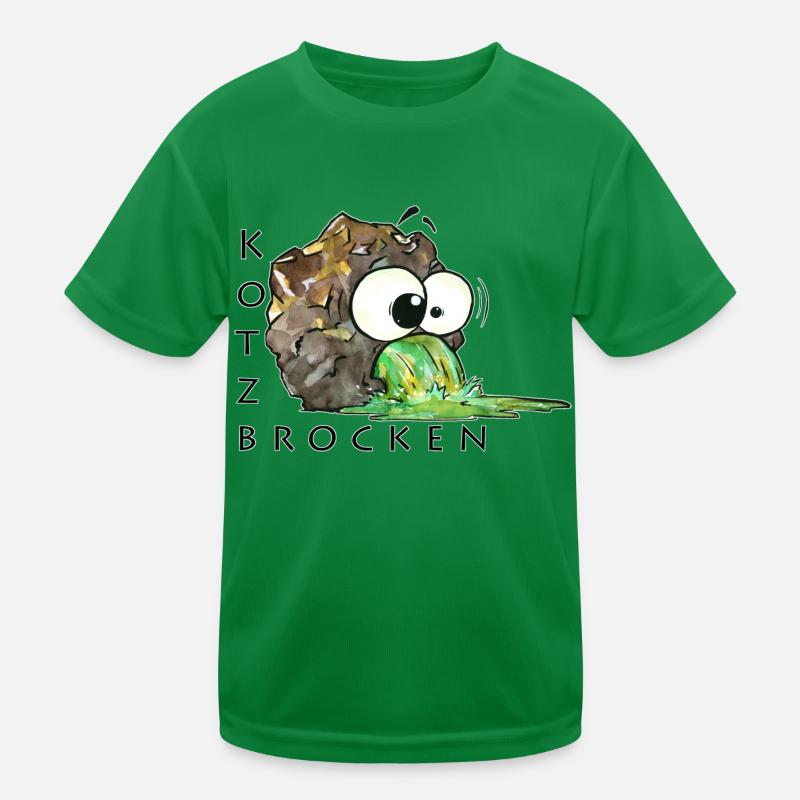 Kotzbrocken Kinder Funktions-T-Shirt