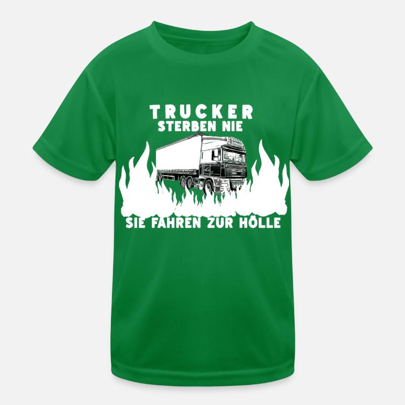 Trucker Kids Functional T-Shirt