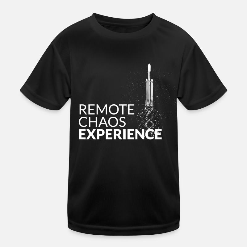 remote chaos experience - CCC Congress Hacker RC3 - Kids Functional T-Shirt - black