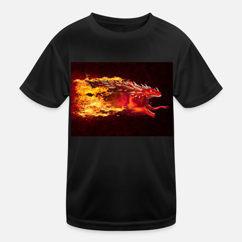 DRAGON SNAKE SUGAAR Kids Functional T-Shirt