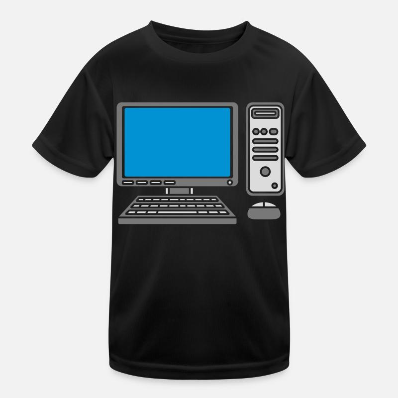 Tastatur Maus Bildschirm Computer Kinder Funktions-T-Shirt