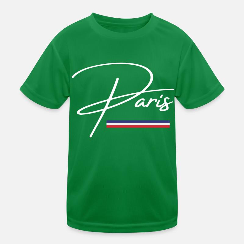 Paris gift idea Kids Functional T-Shirt