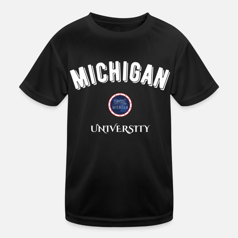 michigan université Kids Functional T-Shirt