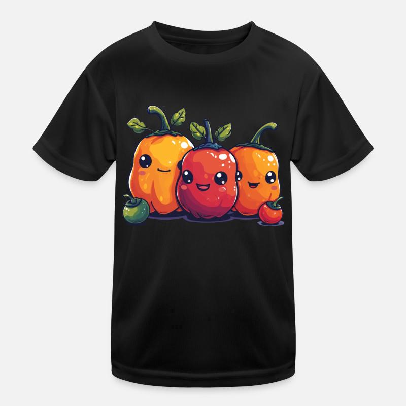 Style bande dessinée familiale Paprika T-shirt sport Enfant