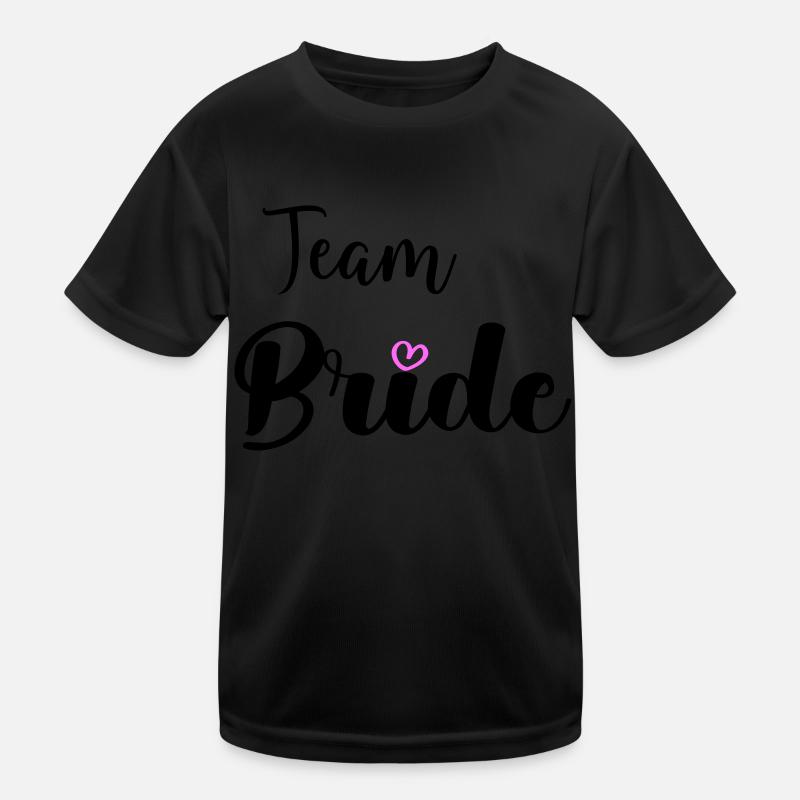 team bride Kinder Funktions-T-Shirt