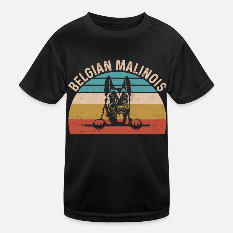 Belgian Malinois Belgian Malinois Kids Functional T-Shirt