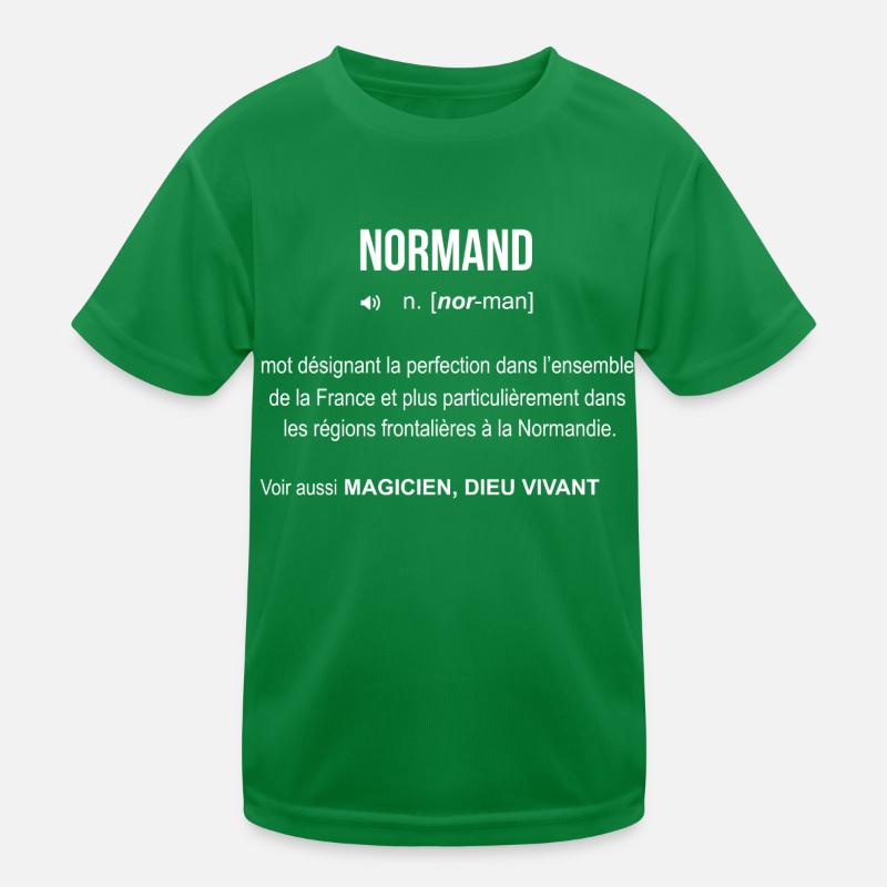 Normand Définition T-shirt sport Enfant