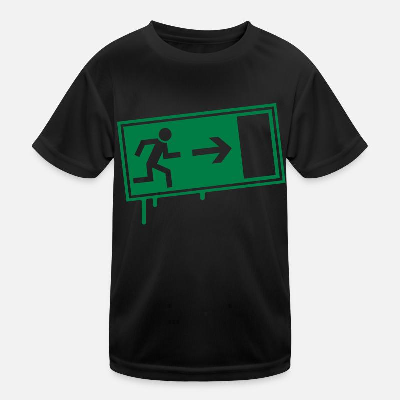 exit_2_f1 Kinder Funktions-T-Shirt