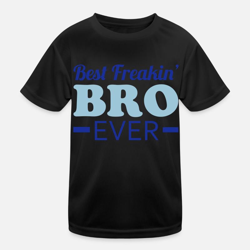 Bro - Kids Functional T-Shirt - black