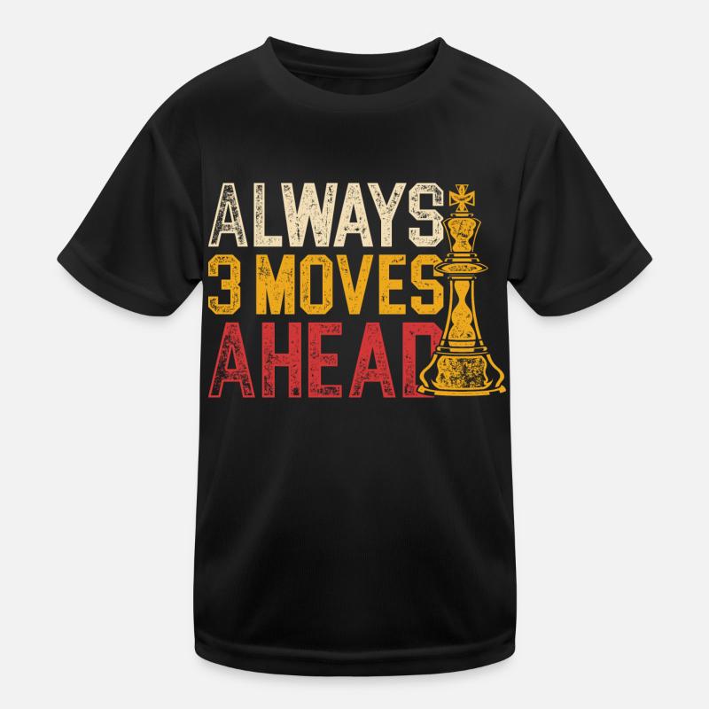 Chess player checkmate chess Kids Functional T-Shirt