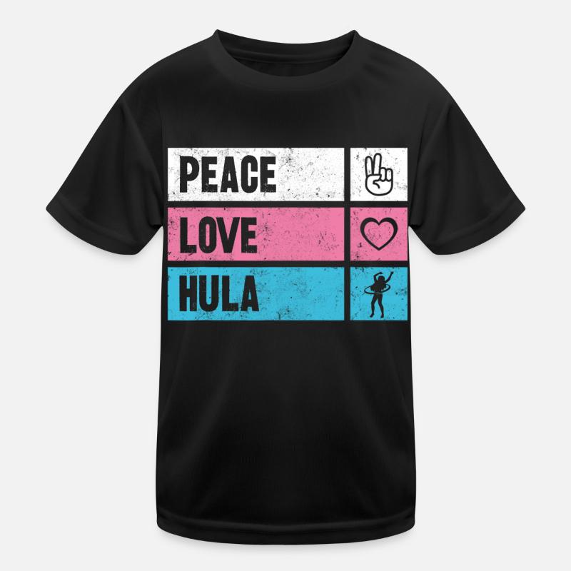 Hulla Hoops Hula Hullern Gift Kids Functional T-Shirt