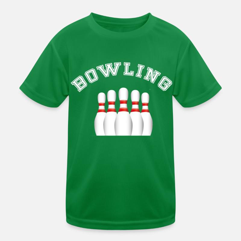 Bowling T-shirt sport Enfant