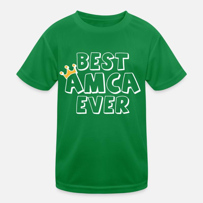 Best Amca Ever Kids Functional T-Shirt