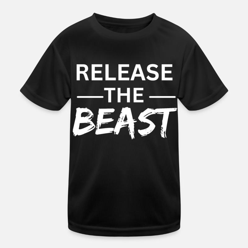 Entraînement de musculation musculation musculation T-shirt sport Enfant