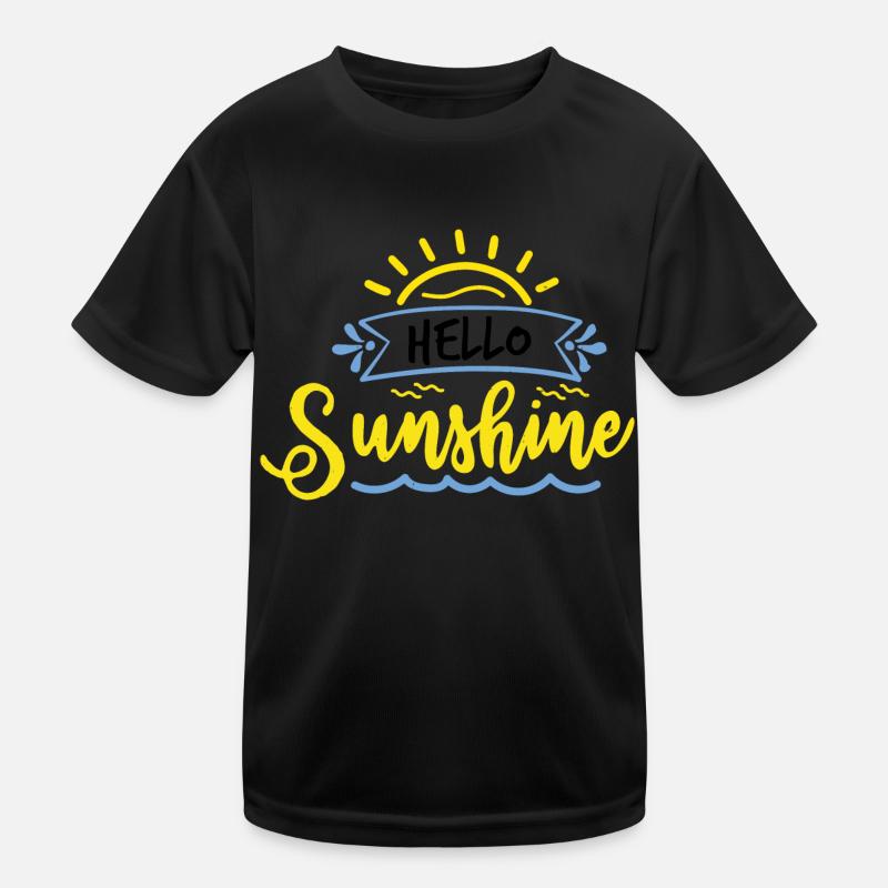 HELLO SUNSHINE Kids Functional T-Shirt