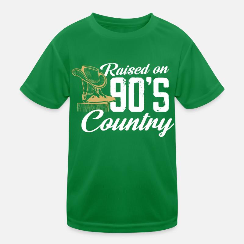 Raised on 90's Country Kids Functional T-Shirt
