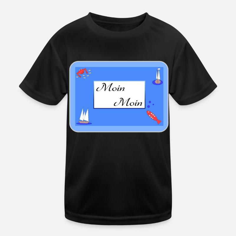 Moin Moin Kinder Funktions-T-Shirt