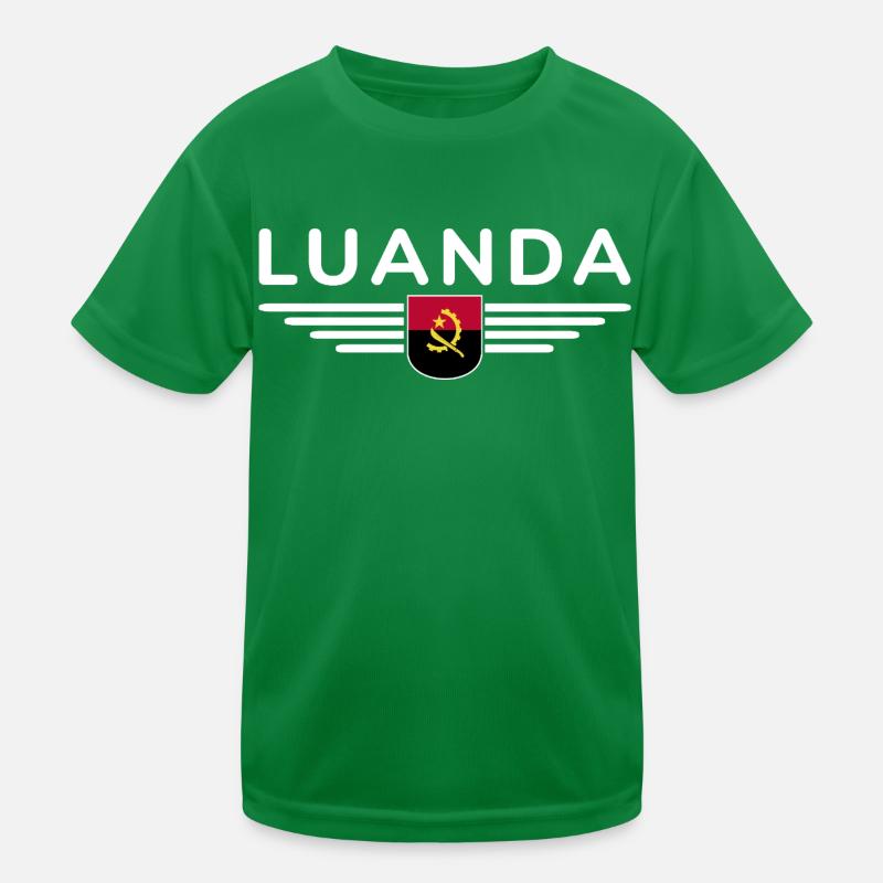 Luanda Design – Stolz der Hauptstadt Kinder Funktions-T-Shirt