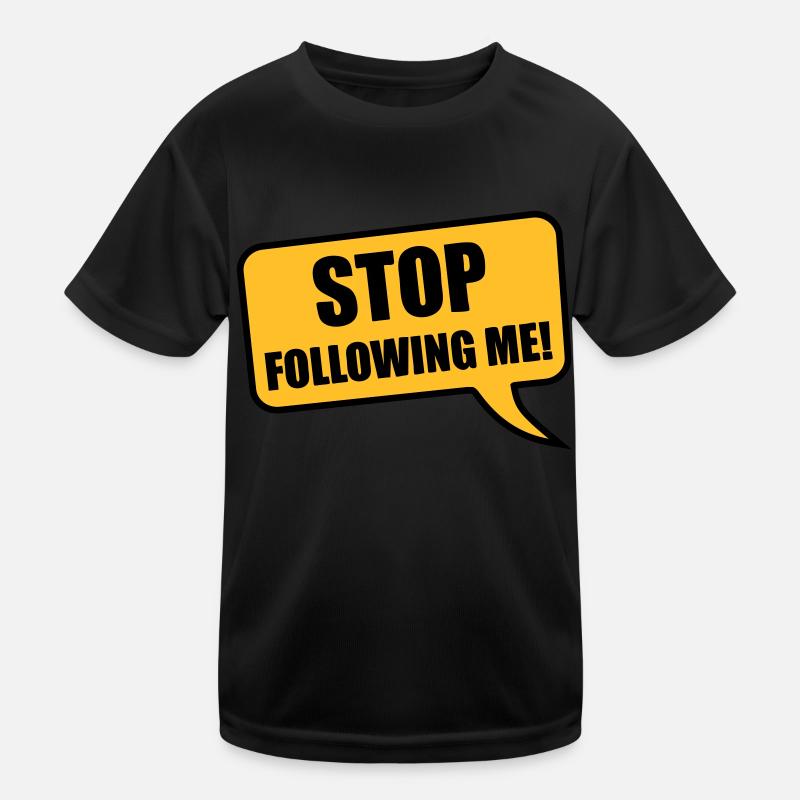 stop Kinder Funktions-T-Shirt