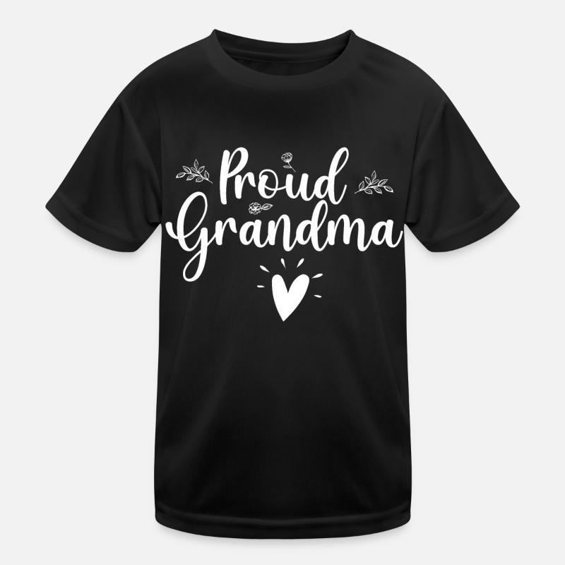 Oma. stolze Oma Kinder Funktions-T-Shirt