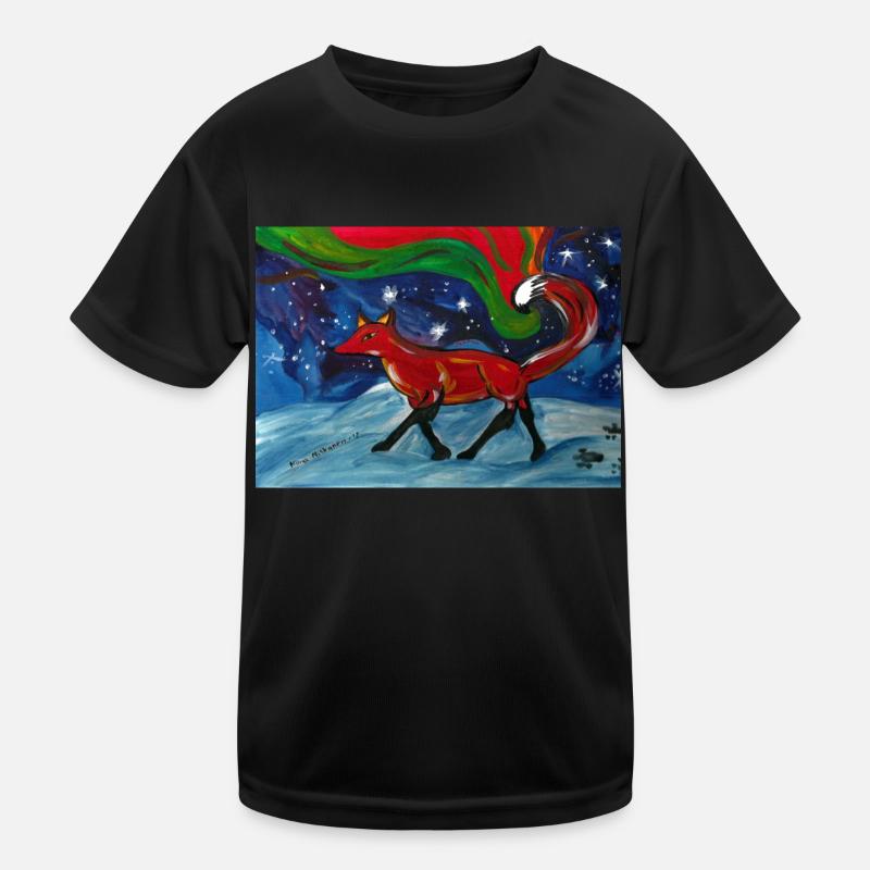 Geburt der Lichter Legende des Feuerfuchses Kinder Funktions-T-Shirt