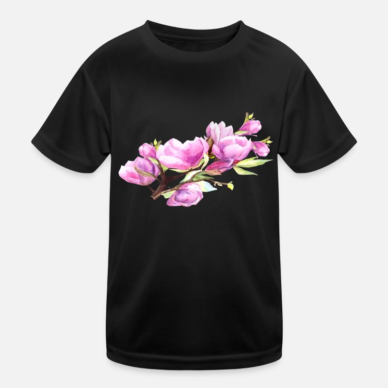 Magnolia Printemps Fleur Été T-shirt sport Enfant