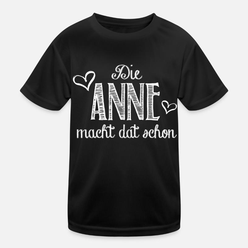 Anne Kinder Funktions-T-Shirt
