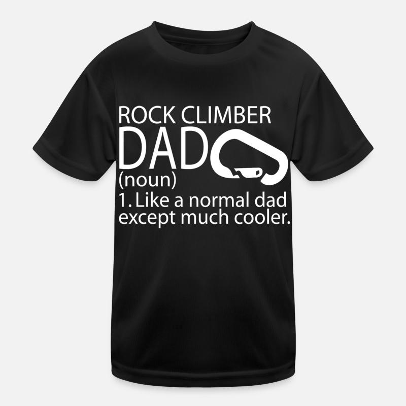 bouldering Kinder Funktions-T-Shirt