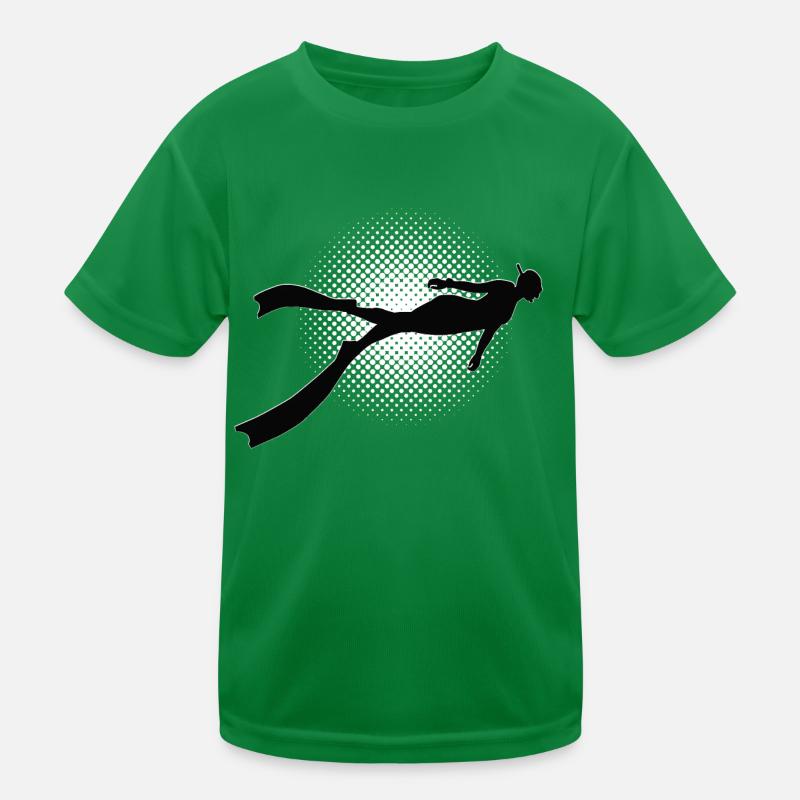 Tauchen Kinder Funktions-T-Shirt