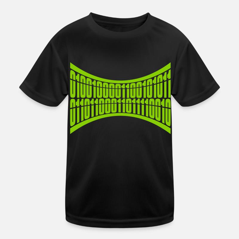 Binär Code Programm Sprache Kinder Funktions-T-Shirt