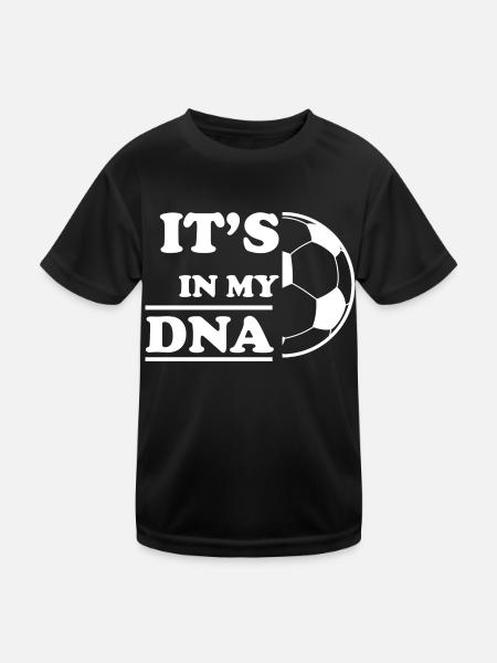 Fußball Football - T-shirt sport Enfant - noir - Devant