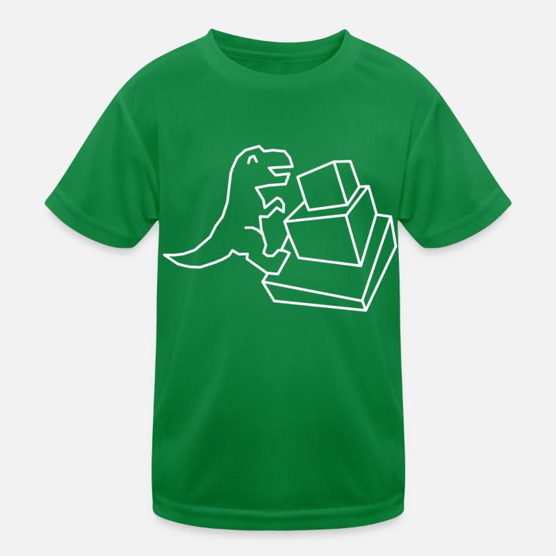 Boulderosaurus-Rex Kinder Funktions-T-Shirt
