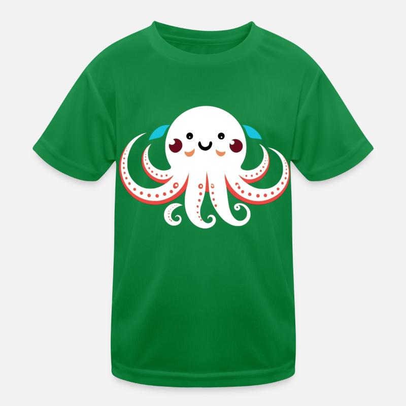 petite pieuvre T-shirt sport Enfant