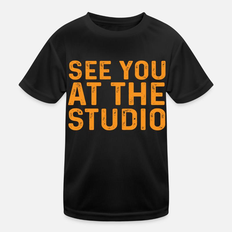See you at the Studio Kinder Funktions-T-Shirt