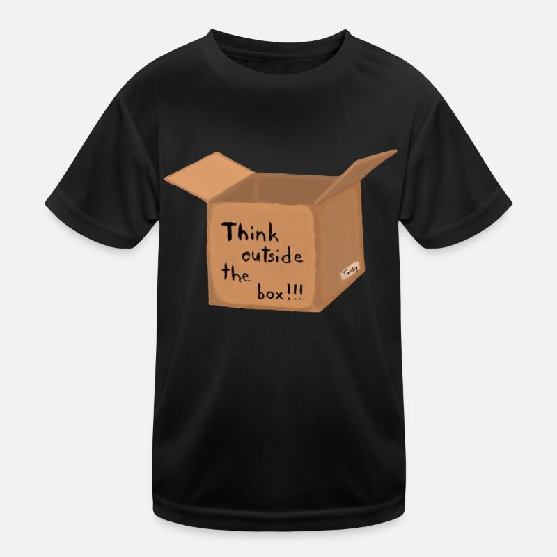 Think outside thebox Kids Functional T-Shirt