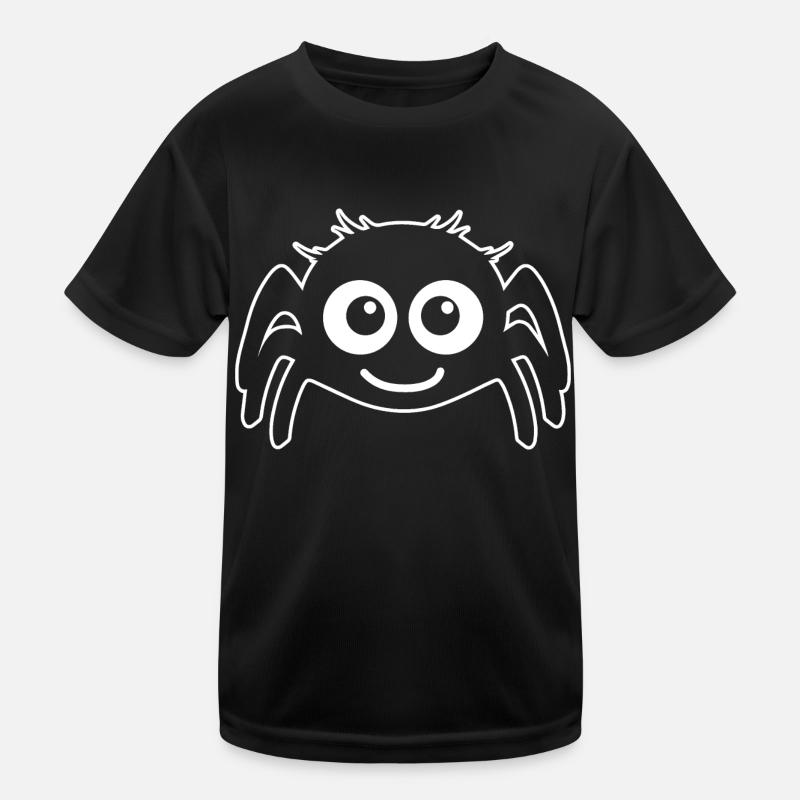 Spider spiders animals Kids Functional T-Shirt