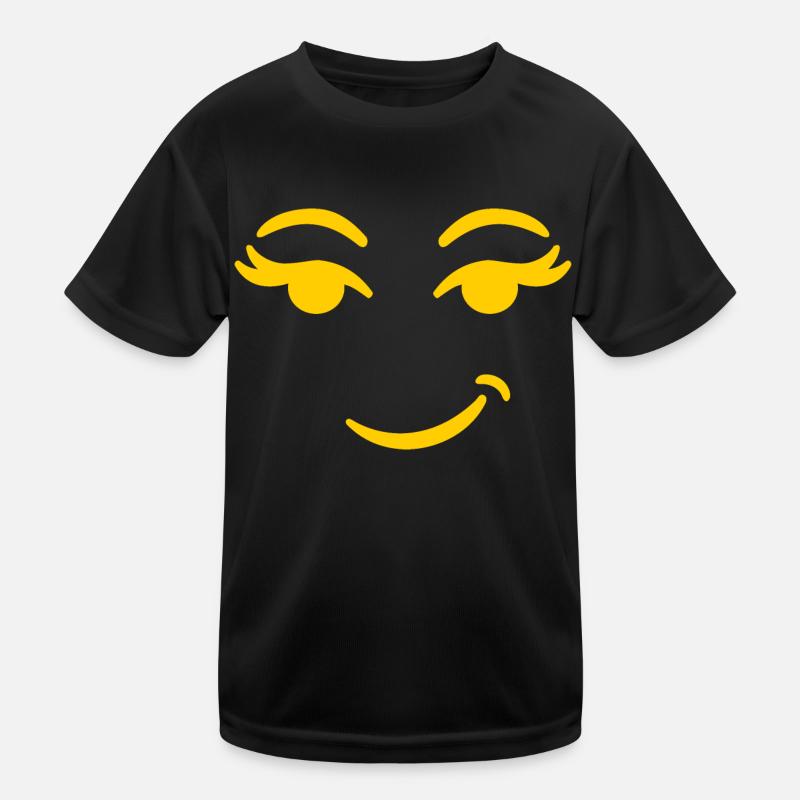 Smile Kinder Funktions-T-Shirt