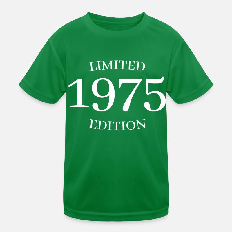 Limitierte Auflage 1975 Kinder Funktions-T-Shirt
